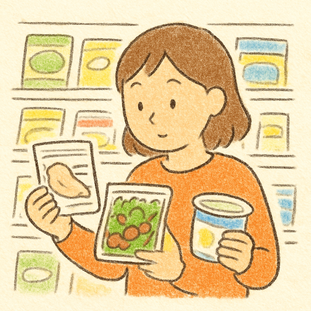 ダイエット コンビニ 昼ごはん 低糖質 組み合わせのイメージ