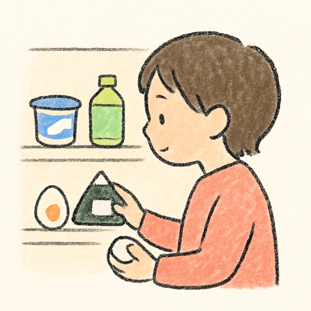 ダイエット コンビニ 朝ごはん 低カロリー おすすめのイメージ