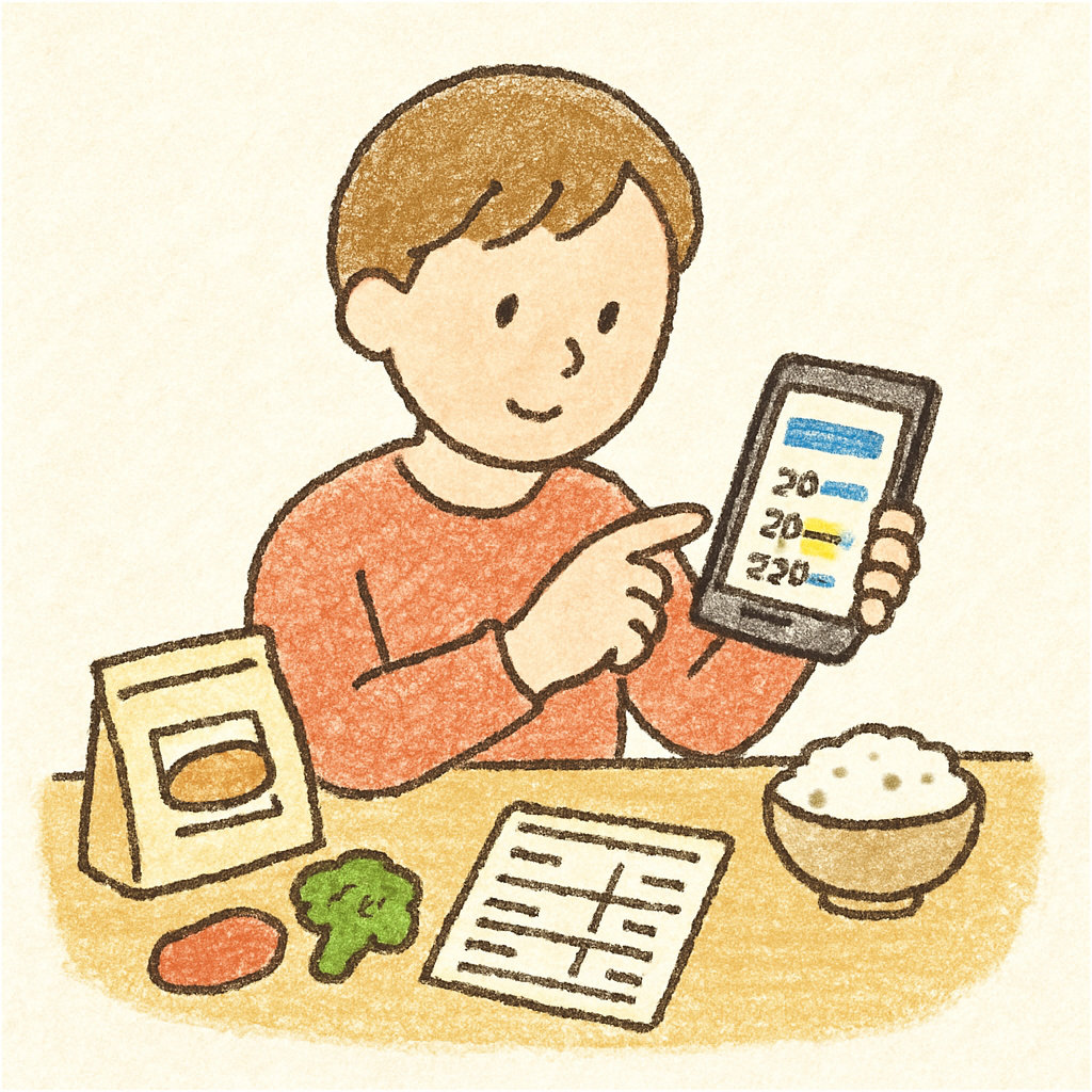 ダイエット 食事 PFCバランス 計算方法のイメージ