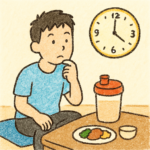 ダイエット プロテイン 運動前後 いつ飲むのイメージ