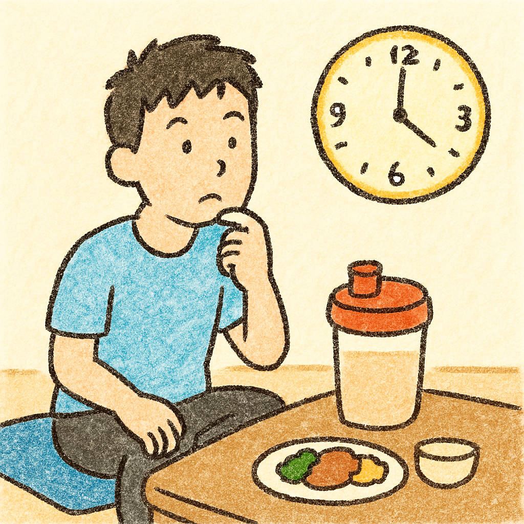 ダイエット プロテイン 運動前後 いつ飲むのイメージ