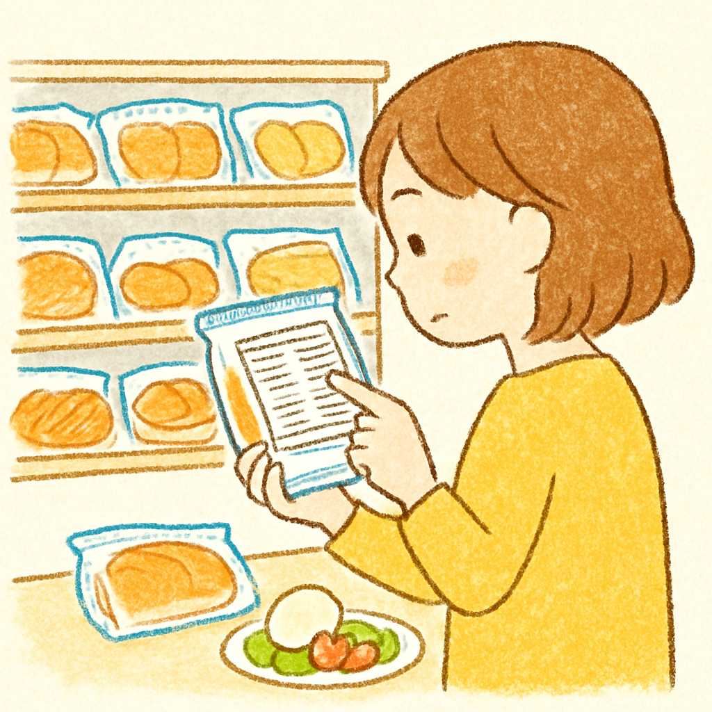 ダイエット コンビニ パン 太らない 選び方のイメージ